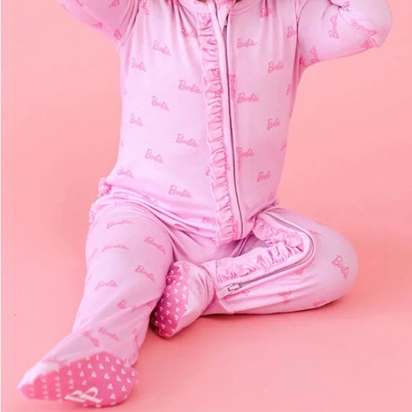Posh Peanut Other - Posh Peanut 12-18 Pastel Barbie Ruffled Footie
